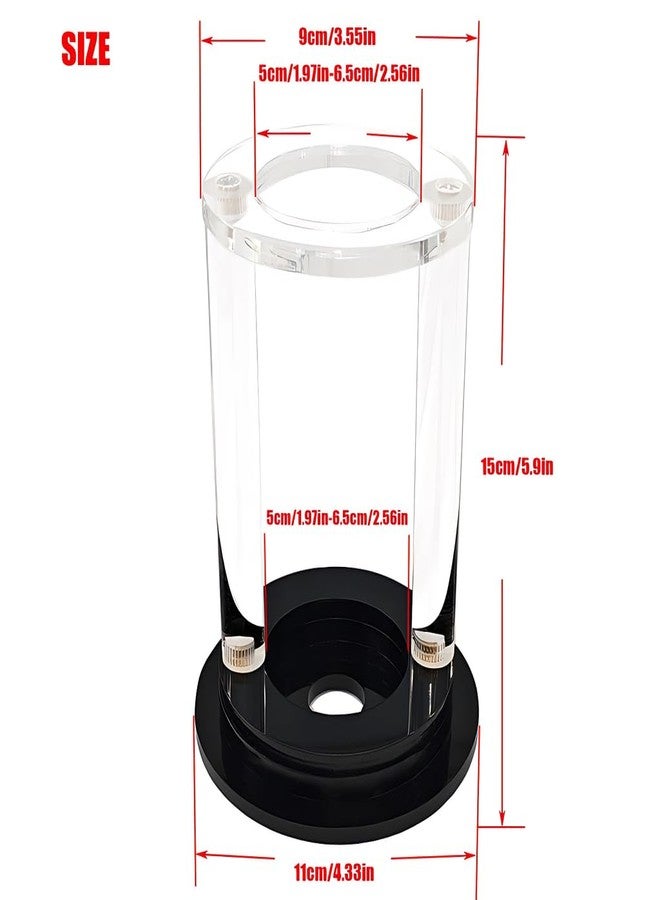 WLSANX Lightsaber Stand Tabletop, Vertica Display Base Store Display Lightsaber, Lightsaber Decoration, Lightsaber Storage Rack Acrylic Rack for Lightsaber Collectors, Lightsaber Holder Desktop - Image 2